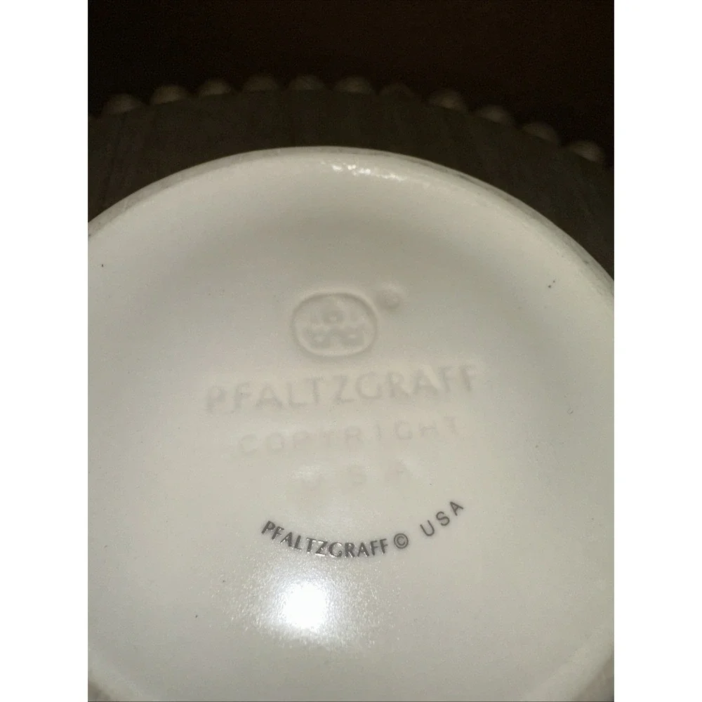 VTG Pfaltzgraff Tea Rose Fluted Bowl 7